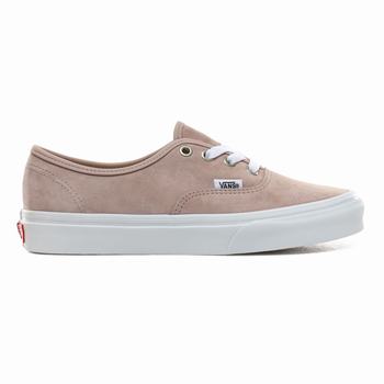 Vans Pig Suede Authentic - Naisten Tennarit - Harmaat/Valkoinen